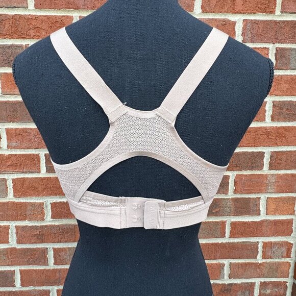 Lululemon Awake to Lace Racerback Bra Size 36C Nude Athletic Breathable - Picture 3 of 7
